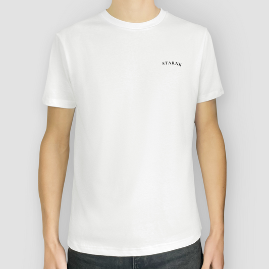 Wit-T-Shirt-Starnk-Luxury-Dutch-Ster-Voorkant-Model